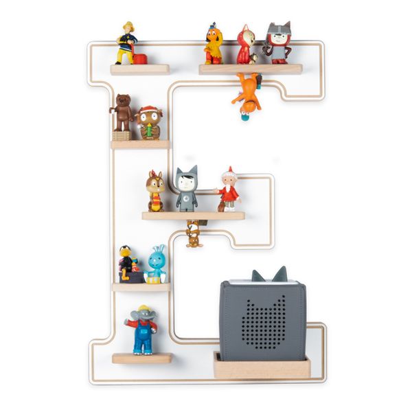 Boarti Wandregal Holz Regal Buchstabe E günstig online kaufen