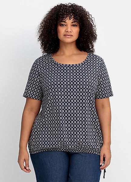 Sheego Kurzarmshirt "T-Shirt", (1 tlg.) günstig online kaufen