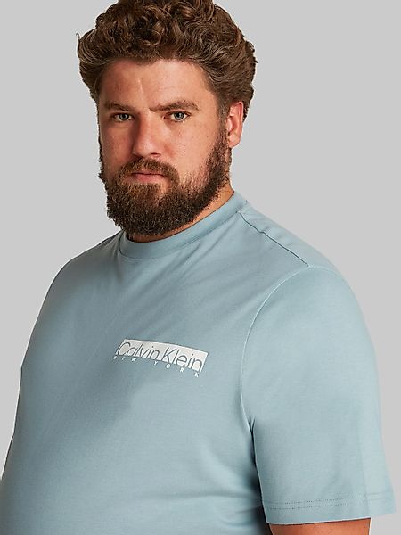 Calvin Klein Big&Tall Rundhalsshirt "BT NY CHEST BOX LOGO T-SHIRT", in Groß günstig online kaufen