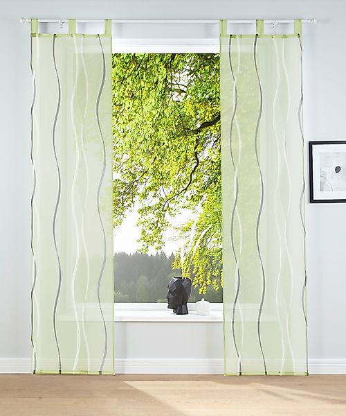 my home Schiebegardine Dimona, Schlaufen (2 günstig online kaufen