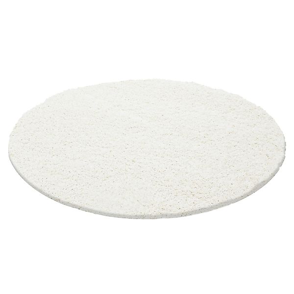 Ayyildiz Hochflorteppich Life 1500 Creme Ø 120 cm günstig online kaufen