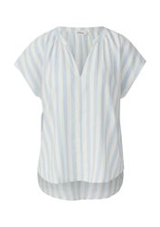 s.Oliver Kurzarmbluse Bluse Ärmellose Bluse aus günstig online kaufen
