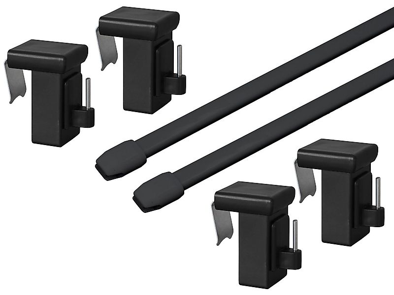 dekondo Gardinenstange Vitragestange "Bali" - 2 Stück -, ausziehbar, Fenste günstig online kaufen