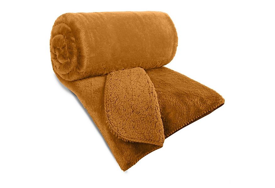 Eurofirany Tagesdecke Fellbettüberwurf NINA, Felloptik, eleganter Überwurf günstig online kaufen