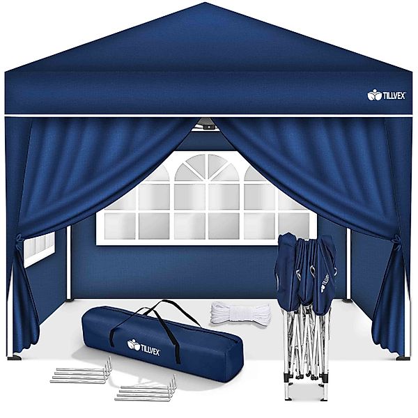 tillvex Partyzelt tillvex® Pavillon 3x3m Wasserdicht günstig online kaufen
