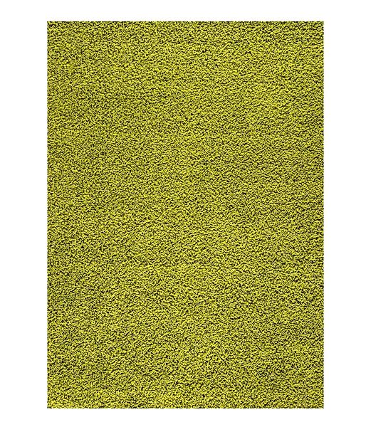Vimoda Hochflor-Teppich Teppich Shaggy langflor Grün, günstig online kaufen