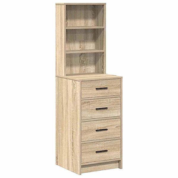 vidaXL Highboard Sonoma Eiche 40 x 41 x 135 cm Holzwerkstoff 865048 günstig online kaufen