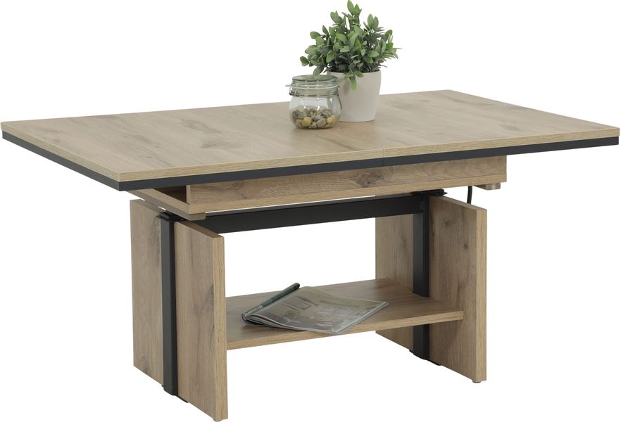 HELA Couchtisch INGO (1-St), ausziehbar, Synchronauszug, günstig online kaufen