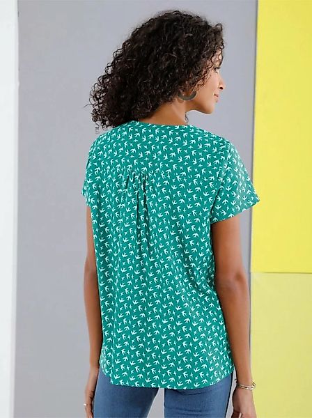 Sieh an! Klassische Bluse Schlupf-Bluse günstig online kaufen