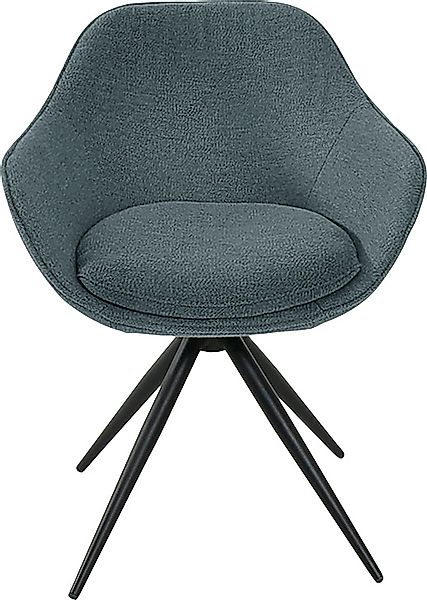 K+W Komfort & Wohnen Drehstuhl »ZOOM«, Flachgewebe Q2 2250, 4-Fuß Drehstuhl günstig online kaufen