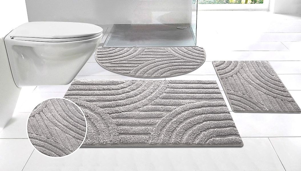 my home Badematte Regona Scandi, Badvorleger, günstig online kaufen