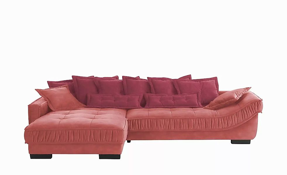 pop Ecksofa Zweifarbig Diwan III ¦ rot ¦ Maße (cm): B: 333 H: 90 T: 202.0 P günstig online kaufen