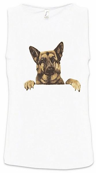 Urban Backwoods Tanktop German Shepherd Ärmelloses T-Shirt Deutscher Schäfe günstig online kaufen