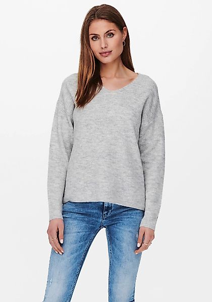 ONLY Strickpullover ONLCAMILLA V-NECK L/S PULLOVER günstig online kaufen