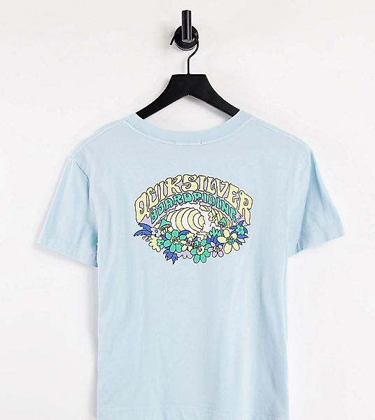 Quiksilver – Ocean Picture – T-Shirt in Blau – exklusiv bei ASOS günstig online kaufen