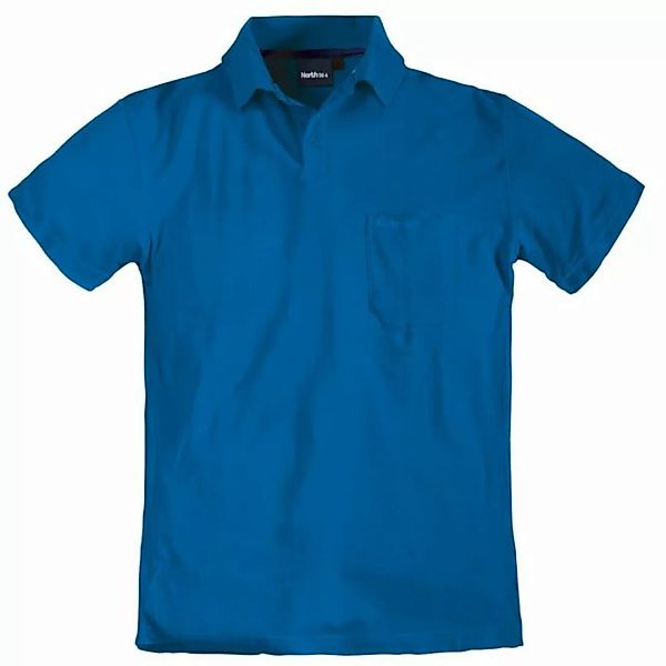north 56 4 Poloshirt Allsize Piquepolo in großen Größen bis 8XL, royalblau günstig online kaufen