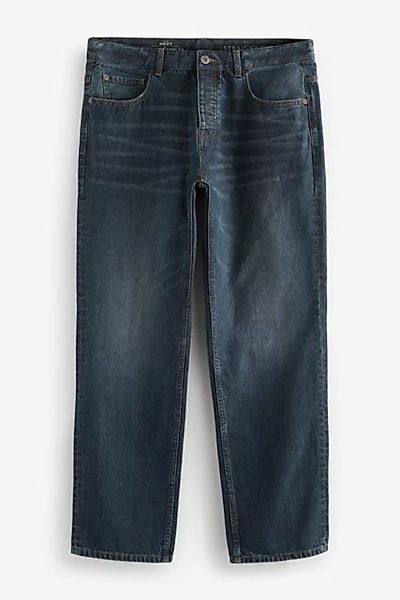 Next Straight-Jeans Authentische Straight Fit Jeans, 100 % Baumwolle (1-tlg günstig online kaufen