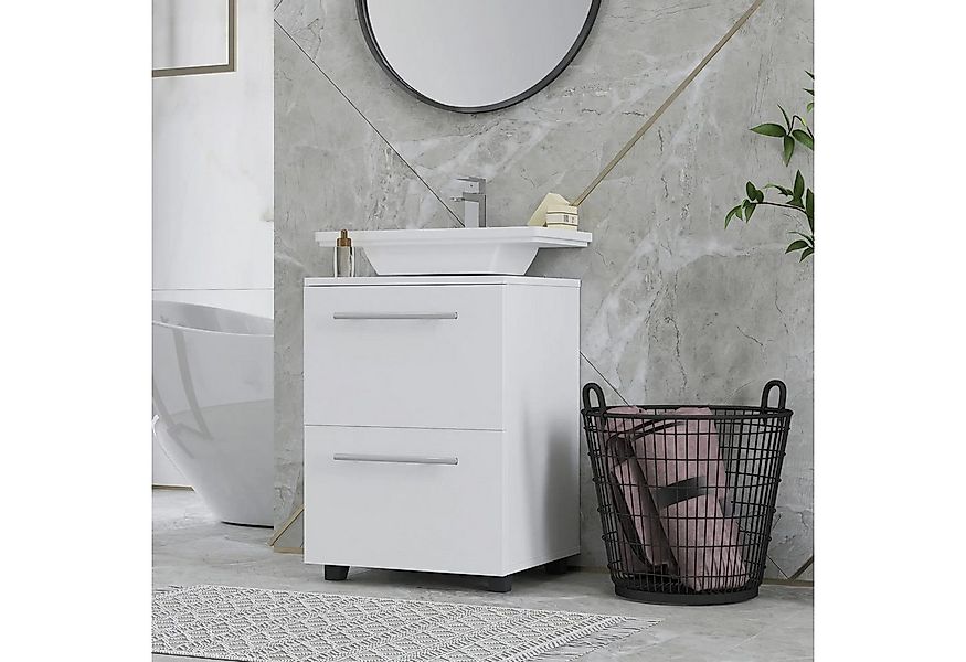 BlingBin Waschbeckenunterschrank Unterschrank mit Schrankfach Schublade Bad günstig online kaufen