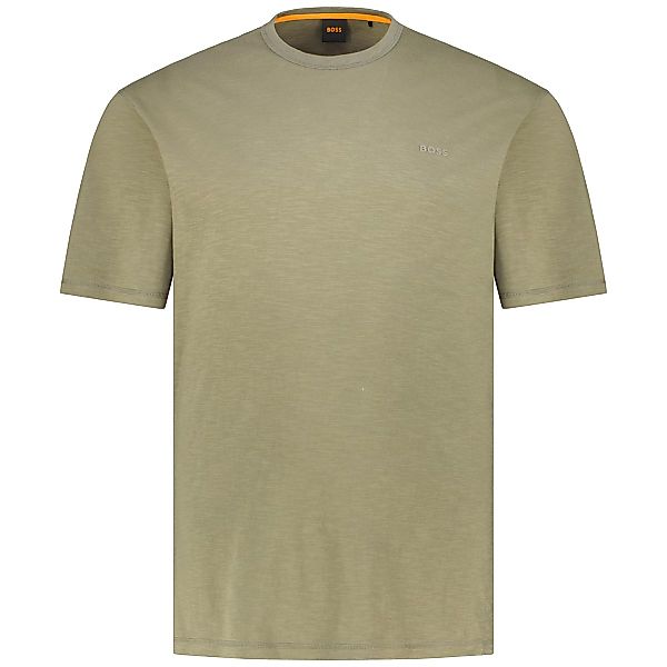 BOSS T-Shirt aus Biobaumwolle Farbe khaki Größe: 5XL günstig online kaufen
