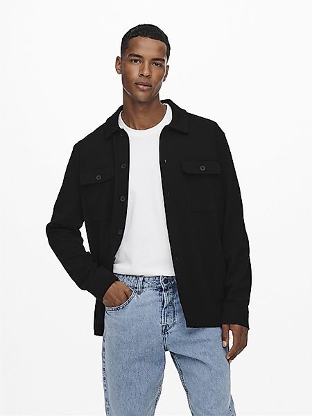 ONLY & SONS Langarmhemd ONSNEWKODYL OVERSHIRT günstig online kaufen