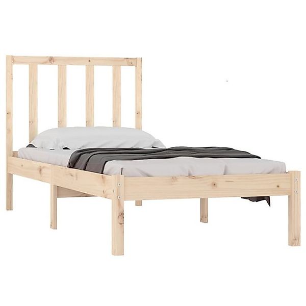 vidaXL Bett Massivholzbett Kiefer 90x200 cm günstig online kaufen