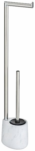 WENKO WC-Garnitur "Adrada" 1 Stk. aus Edelstahl  Keramik Keramik günstig online kaufen