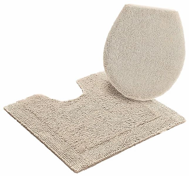my home Badematte »Kapra, Badvorleger, Badezimmer Teppich«, beidseitig nutz günstig online kaufen