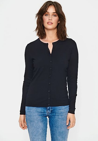 Saint Tropez Strickjacke "A8661, MilaSZ R-Neck Cardigan" günstig online kaufen