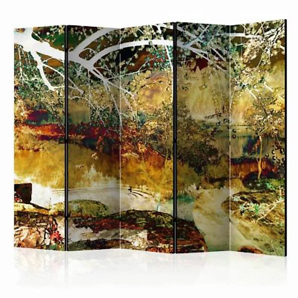 artgeist Paravent River of life II [Room Dividers] mehrfarbig Gr. 225 x 172 günstig online kaufen