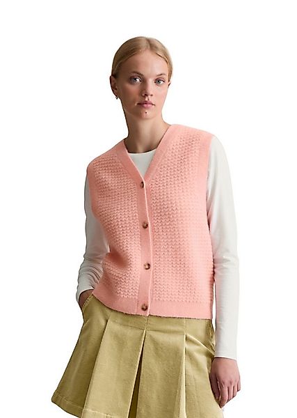 Marc O'Polo DENIM V-Ausschnitt-Pullover aus Schurwolle-Alpakawolle-Mix günstig online kaufen