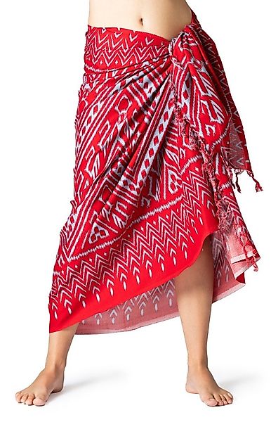 PANASIAM Pareo Sarong mit besonderem Ikat-Muster günstig online kaufen