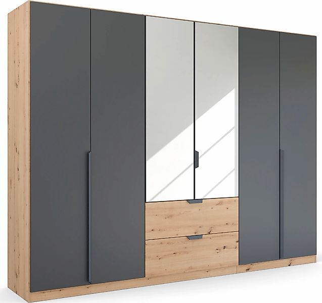 rauch Drehtürenschrank "Kleiderschrank Schrank Garderobe Ankleide DARK&WOOD günstig online kaufen
