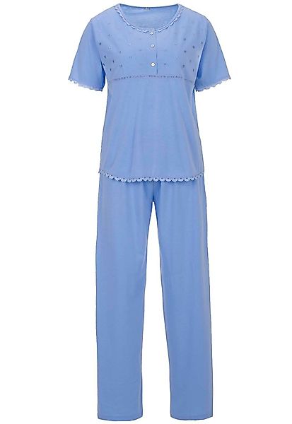 zeitlos Schlafanzug Pyjama Set Kurzarm - günstig online kaufen