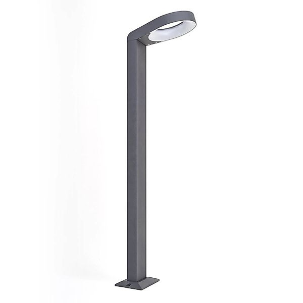Lucande LED Außenleuchte Jarka 9617005 Spritzwassergeschützt Modern in Alu günstig online kaufen