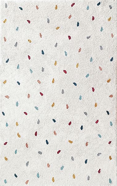 my home Kinderteppich Odan, Hochflor-Teppich, rechteckig, Höhe: 20 mm, bunt günstig online kaufen