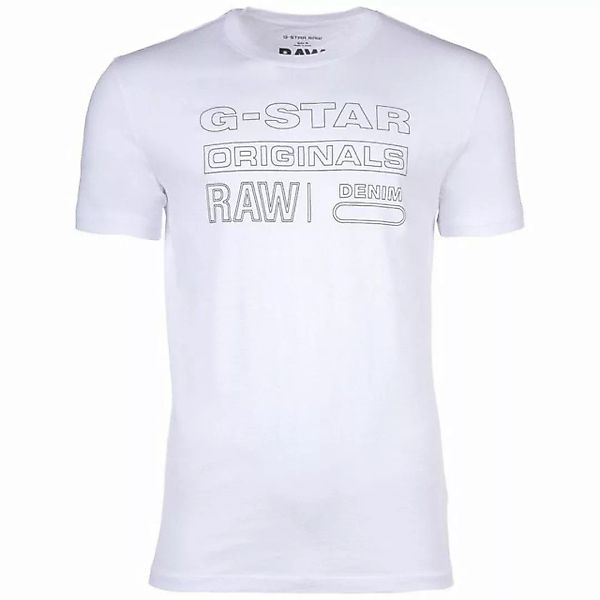 G-Star RAW T-Shirt Herren T-Shirt - Originals, Rundhals, RAW-Logo günstig online kaufen
