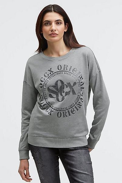 SOCCX Sweater mit überschnittenen Schultern günstig online kaufen