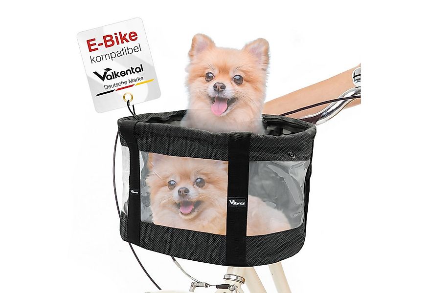 Valkental Tierfahrradkorb Fahrradkorb für Hunde günstig online kaufen