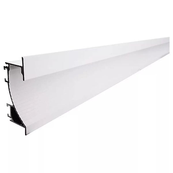 Trockenbau-Profil, Wandvoute EL-02-12 für 14mm LED Stripes, Weiß-matt, 2000 günstig online kaufen