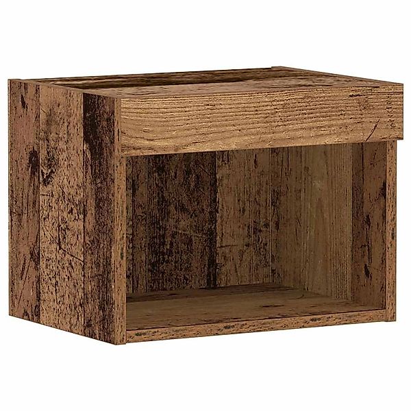 vidaXL TV-Schrank Wandmontiert Altholz 40 x 30 x 30 cm Holzwerkstoff 863098 günstig online kaufen