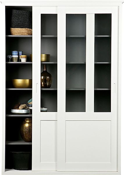 WOOOD Vitrine Vince aus massive Kiefer, günstig online kaufen