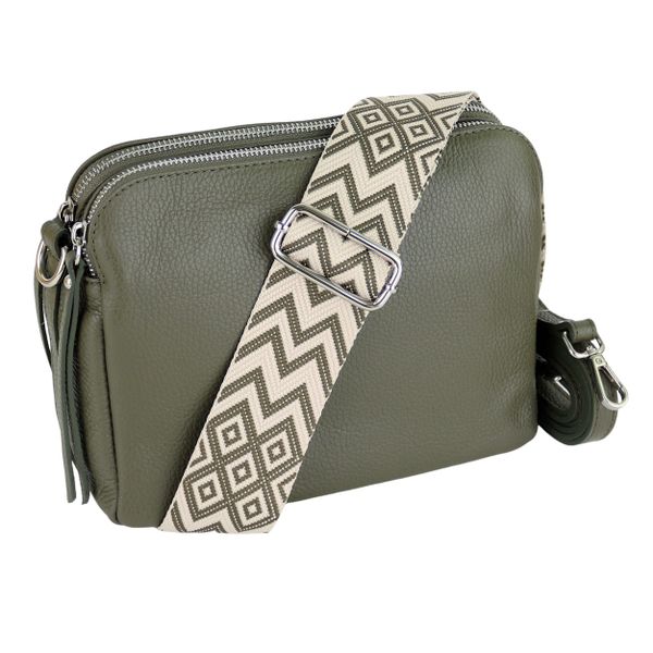 MIRROSI Schultertasche aus Echtleder, hergestellt in günstig online kaufen