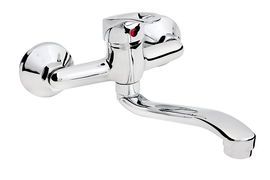 Hydroland Spültischarmatur Atut Einhebel Wandarmatur Küchenbatterie für Wan günstig online kaufen