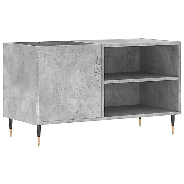 vidaXL Media-Regal Plattenschrank Betongrau 85x38x48 cm günstig online kaufen