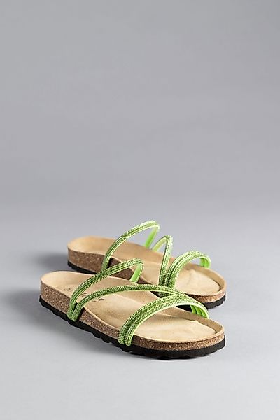 Aniston SHOES Pantolette, Sommerschuh, Strandschuh, Glitzersteine günstig online kaufen