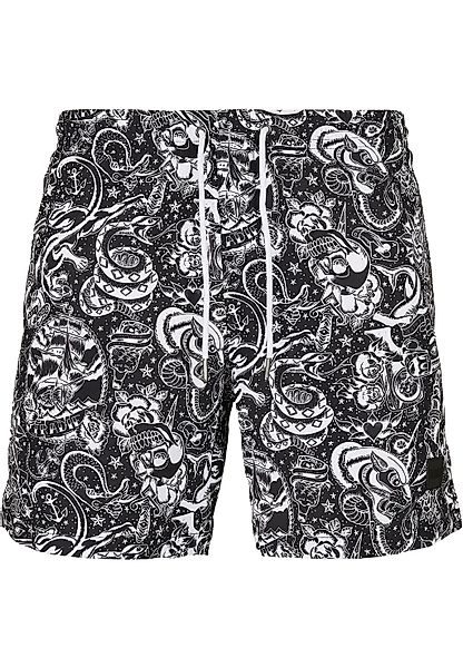 URBAN CLASSICS Badeshorts "Urban Classics Herren Pattern Swim Shorts" günstig online kaufen