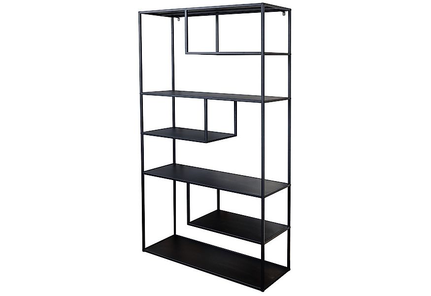 riess-ambiente Bücherregal DURA STEEL 180cm schwarz, Einzelartikel 1-tlg., günstig online kaufen
