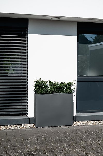 VIVANNO Pflanzkübel Zink ELEMENTO Kasten - Anthrazit Matt (1 St), 90x25x75 günstig online kaufen