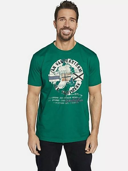 Jan Vanderstorm T-Shirt TONNI mit nordischem Print günstig online kaufen