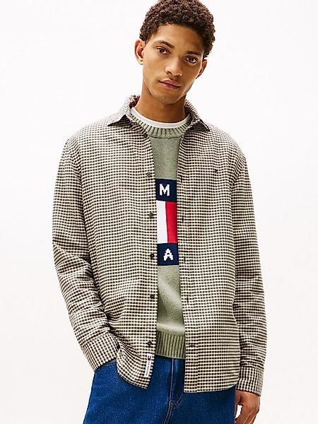 Tommy Jeans Langarmhemd TJM OXFORD CHECK regular fit, Karohemd, Button-down günstig online kaufen